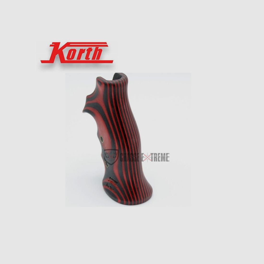Grip KORTH Jim Wilson Zwart/Rood, afbeelding 2 van 4
