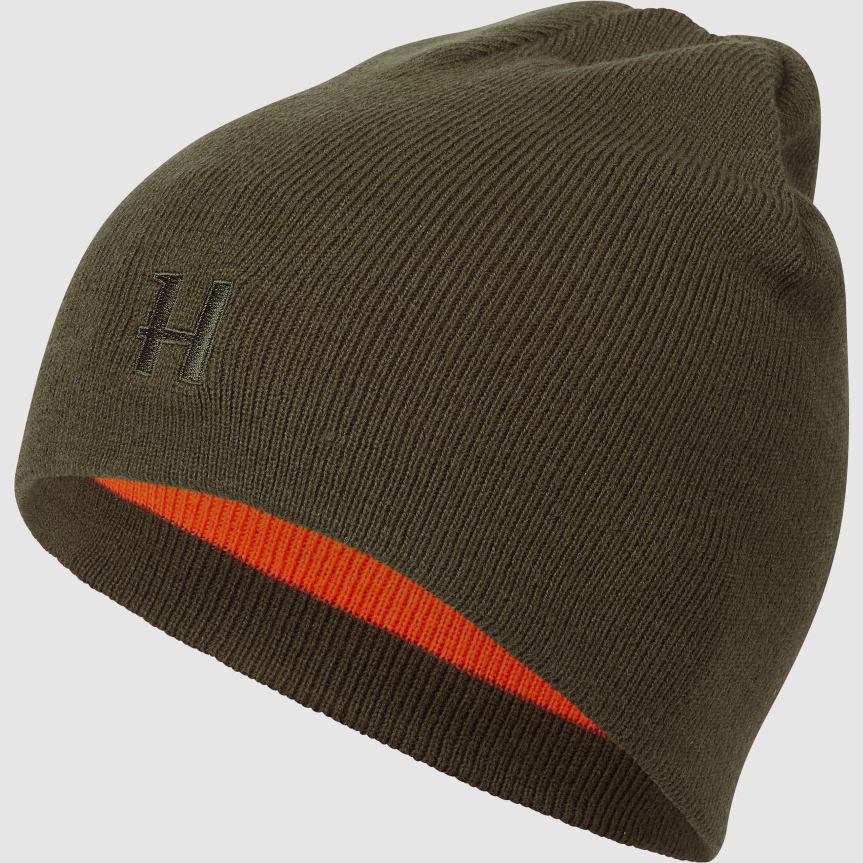 Harkila bonnet réversible Willow green/Orange, image 2 sur 5