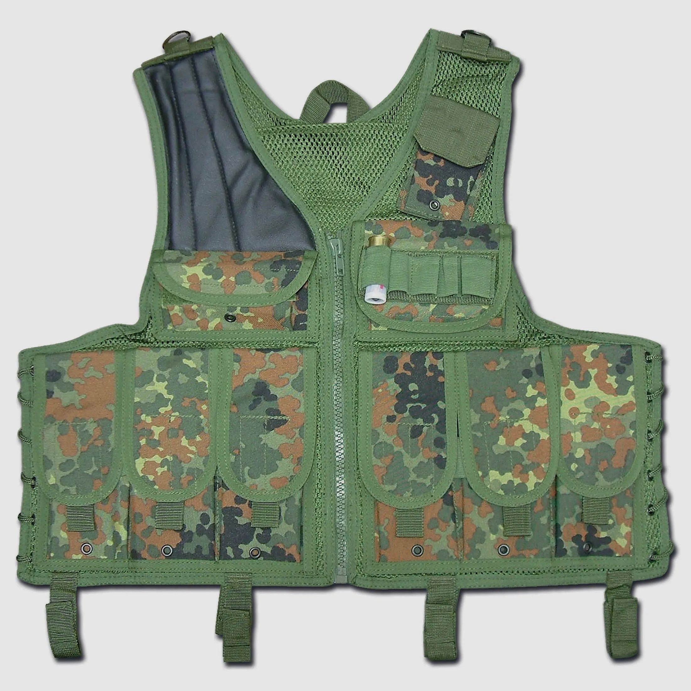 Unbekannt Tactical-Weste Import flecktarn
