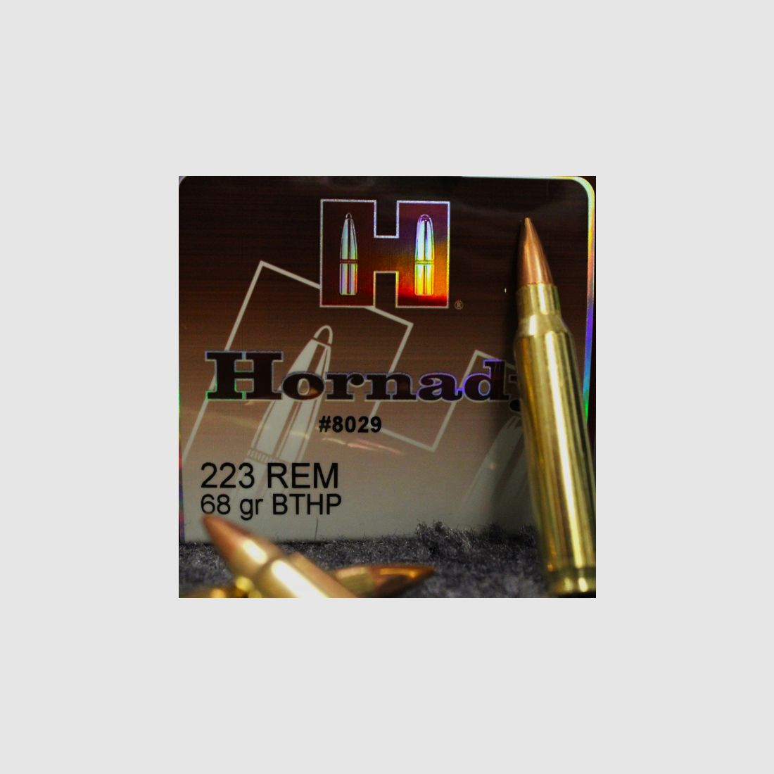 Hornady Match Munition Kal. .223 Rem. 68 Grain 500 Schuß ein Los