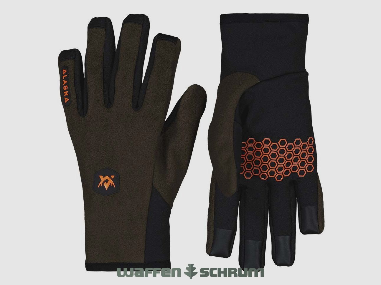 Rękawice Alaska Brands Raptor Brown