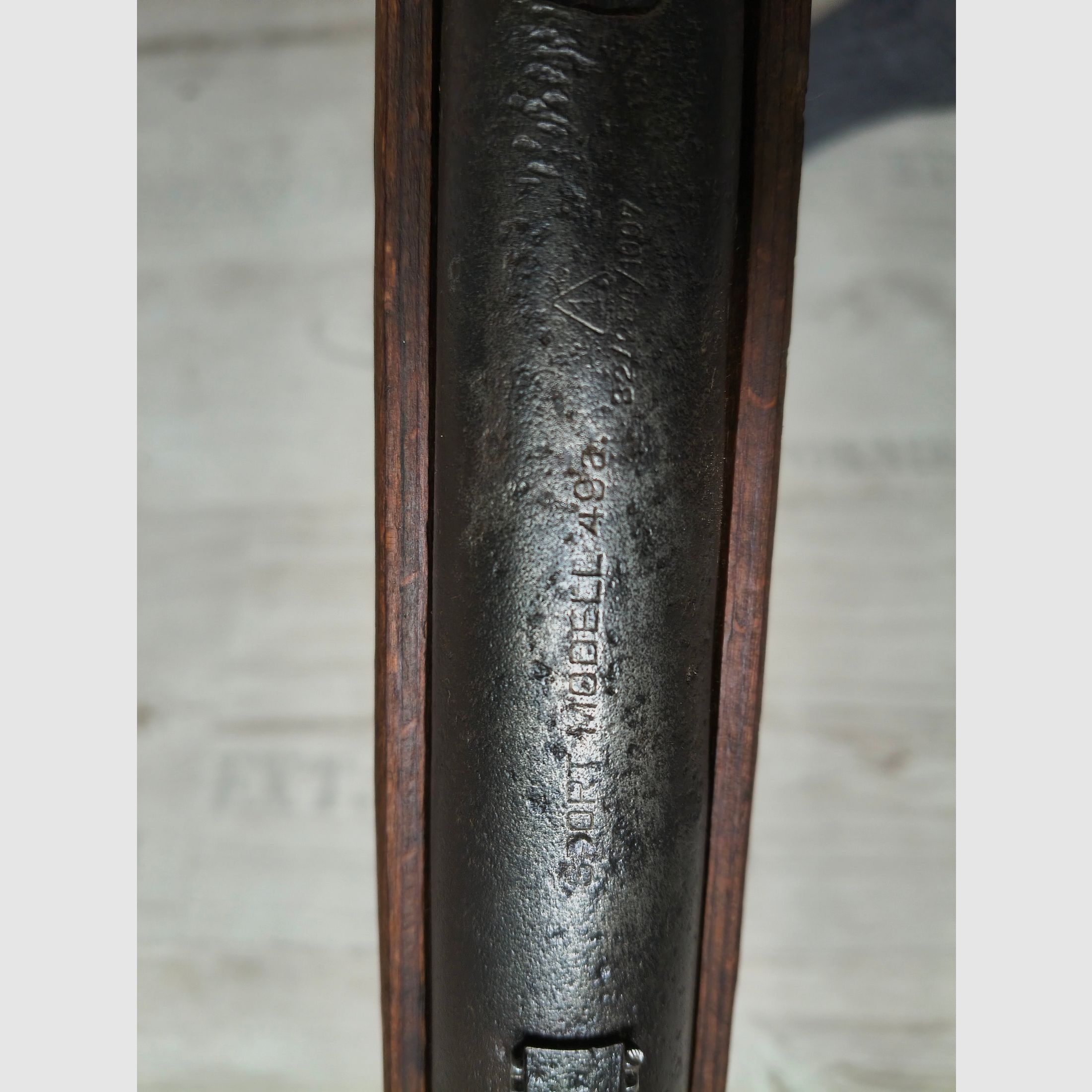 Haenel 49a Sport Schaft / Dekogewehr/ Ersatzteilspender 