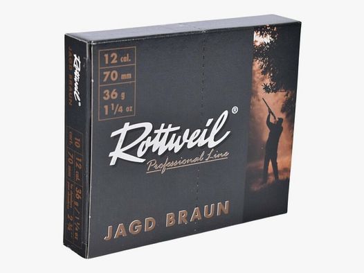 Rottweil 12/70 Hunting Brown 36g 2.7mm