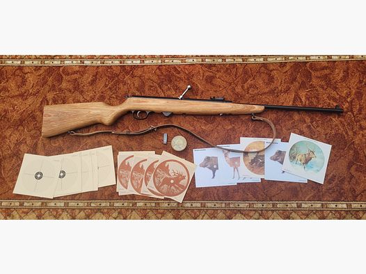 Luftgewehr mit Magazin, Modell Haenel 3.102