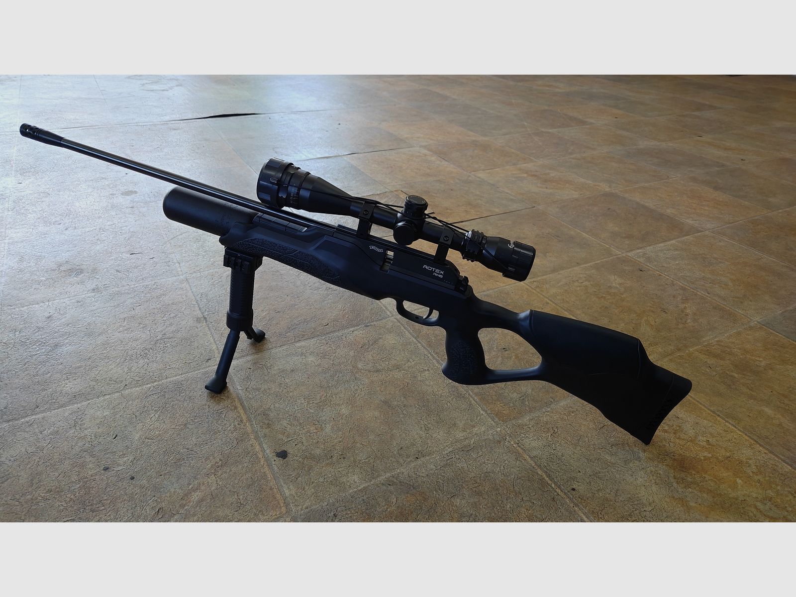 Walther Rotex RM8 Varmint 4.5mm Pressluftgewehr SET