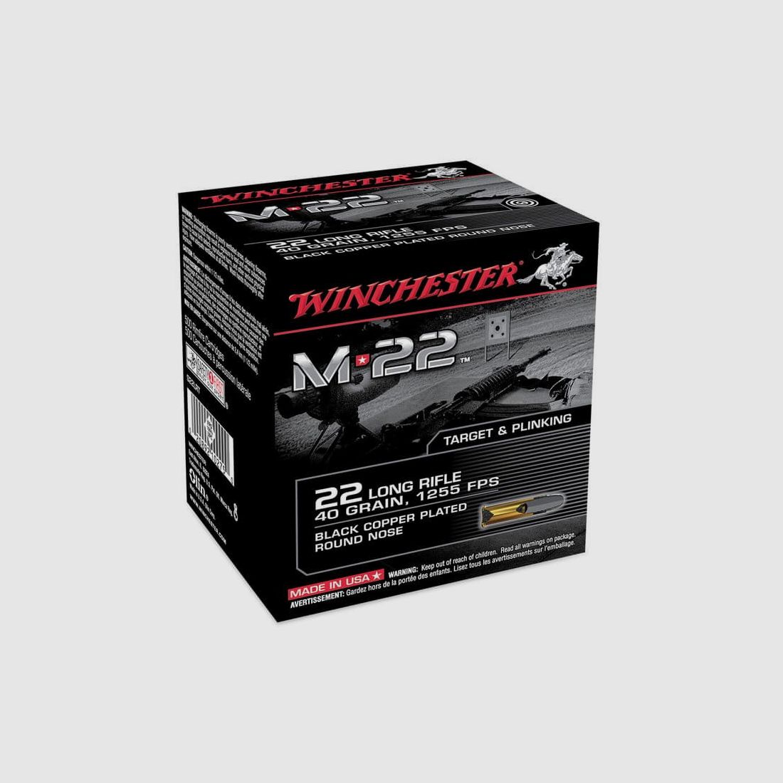 Winchester .22LR M22 40 gr. - 400 pcs.