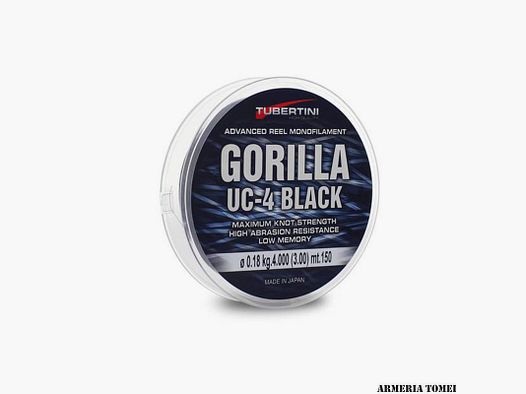 TUBERTINI – GORILLA UC-4 BLACK