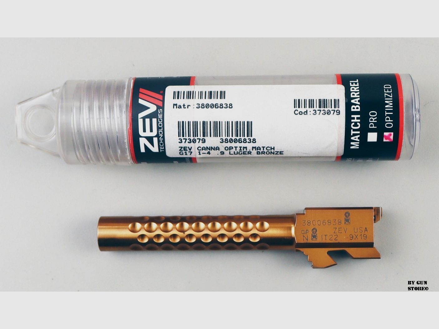 Canna ZEV mod. Optimized Match cal. 9×19, image 5 of 5