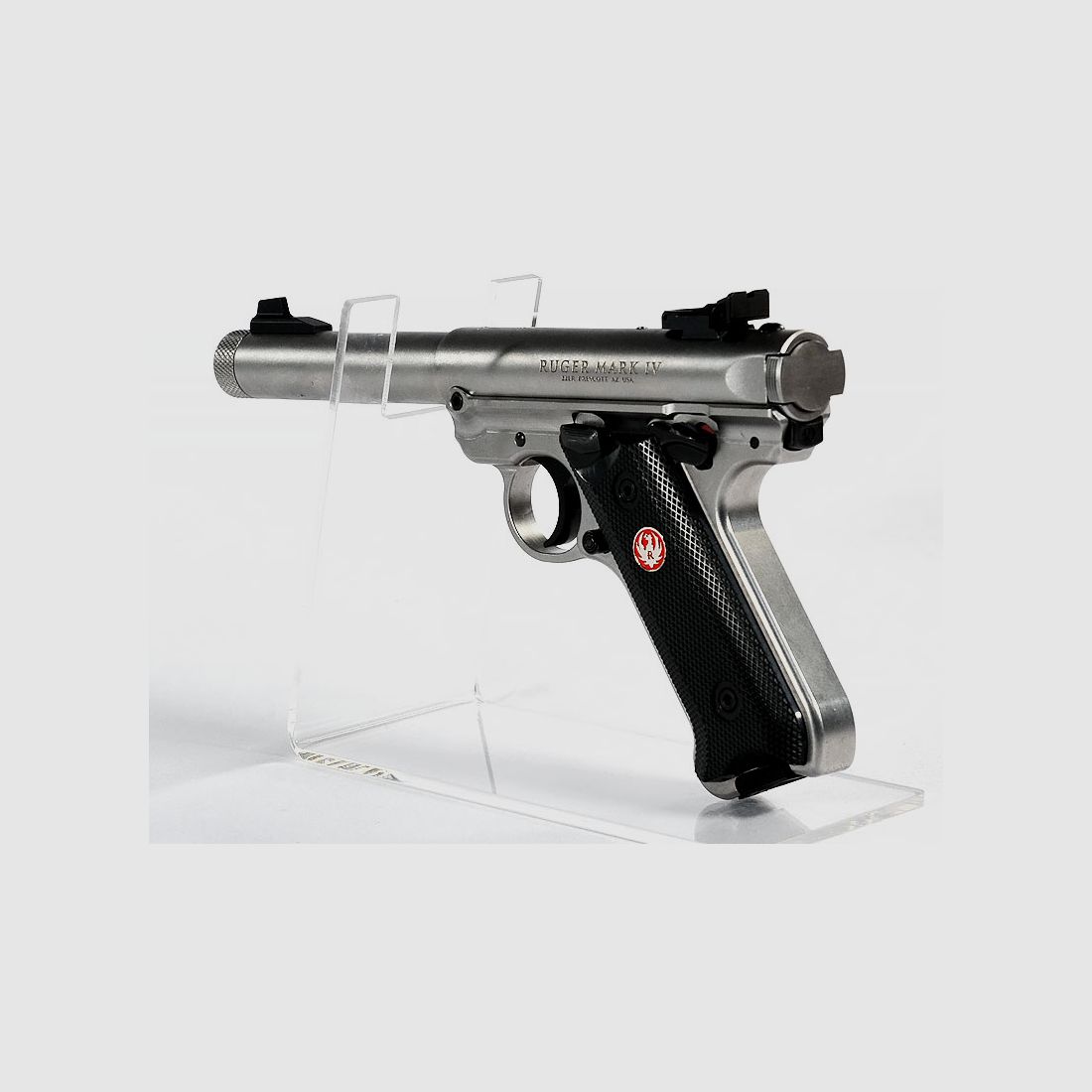 RUGER Mark IV Target 5,5", Inossidabile con Filettatura