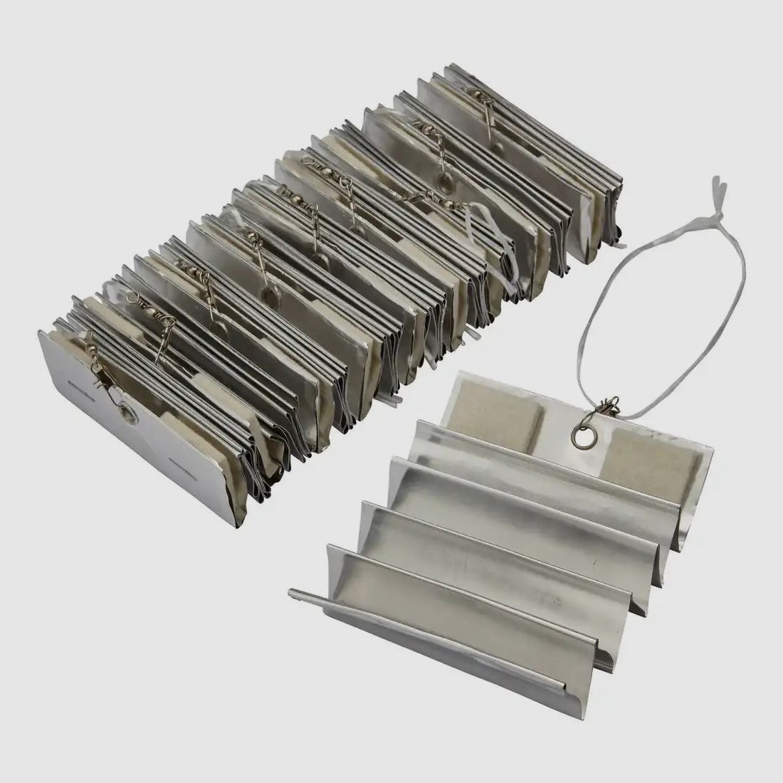 Aluminum strips with fragrance depots – 10 pieces