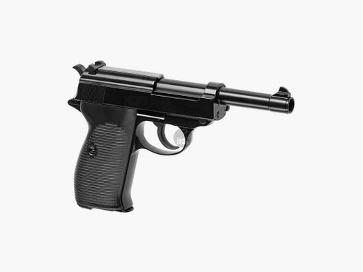 Airsoft - Pistool - WE P38 Full Metal GBB-Zwart - vanaf 18, meer dan 0,5 Joule
