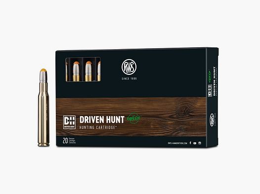 RWS .30-06 Driven Hunt Green 165grs Deformation 20 Schuss