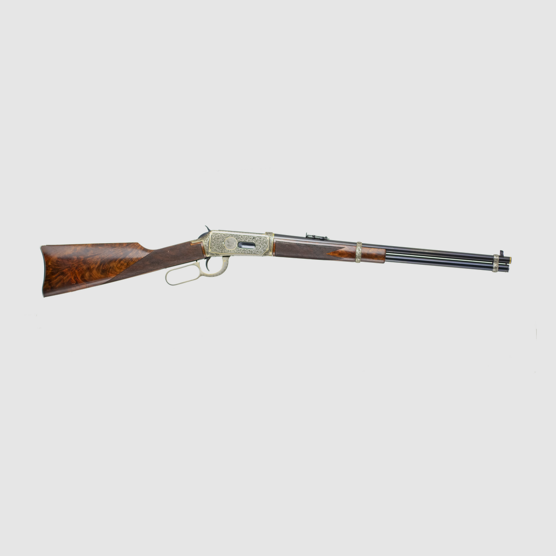 Winchester Modell 1894 „One of One Thousand“ – Gravur Meister Giovannelli – Goldauflagen – Kal. .30-30 Winchester, Bild 10 von 32