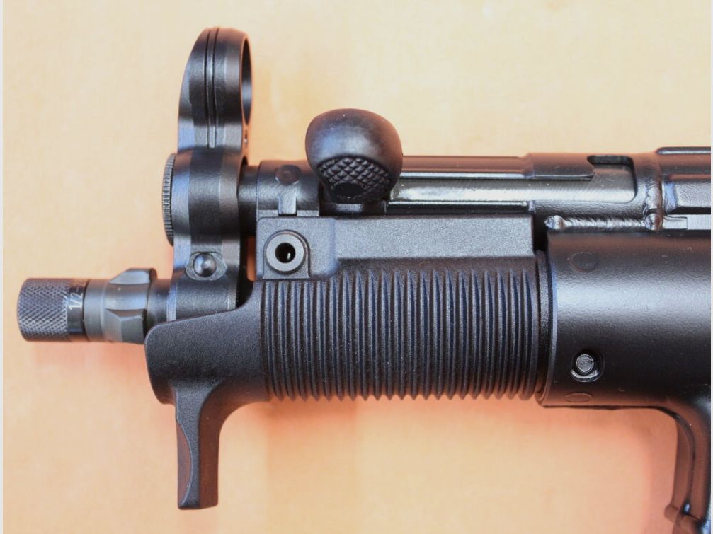 Heckler & Koch Handgun 9mm Luger Heckler & Koch/H&K SP5K-PDW System H&K HK94/MP5K, 150mm barrel with thread/3-lug