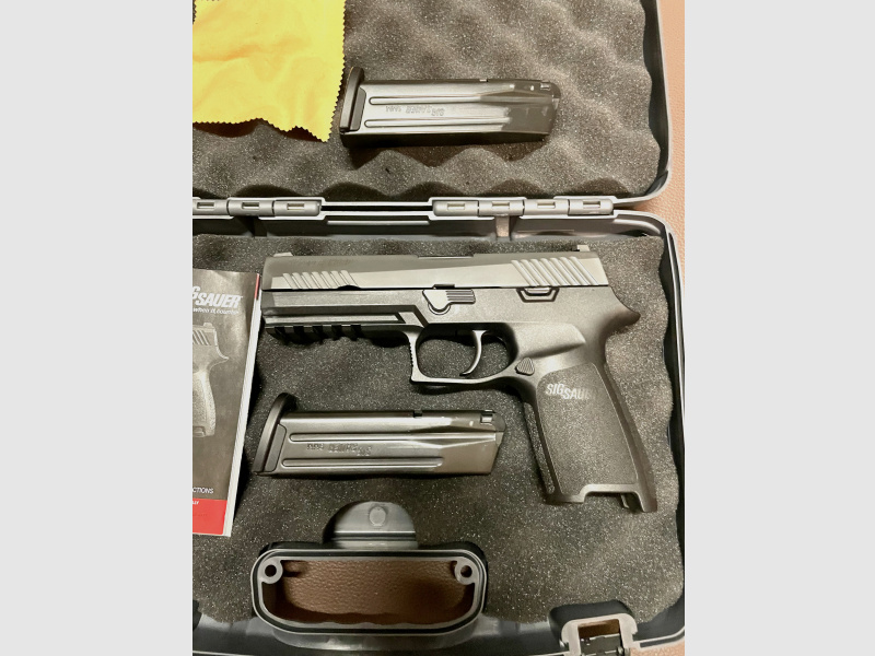 Sig Sauer P320 Full Size 9mm komplett Set