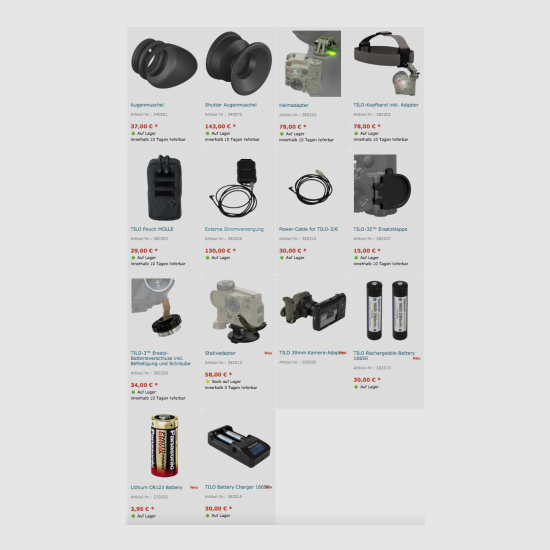 Andres Industries	 TILO 3Z+