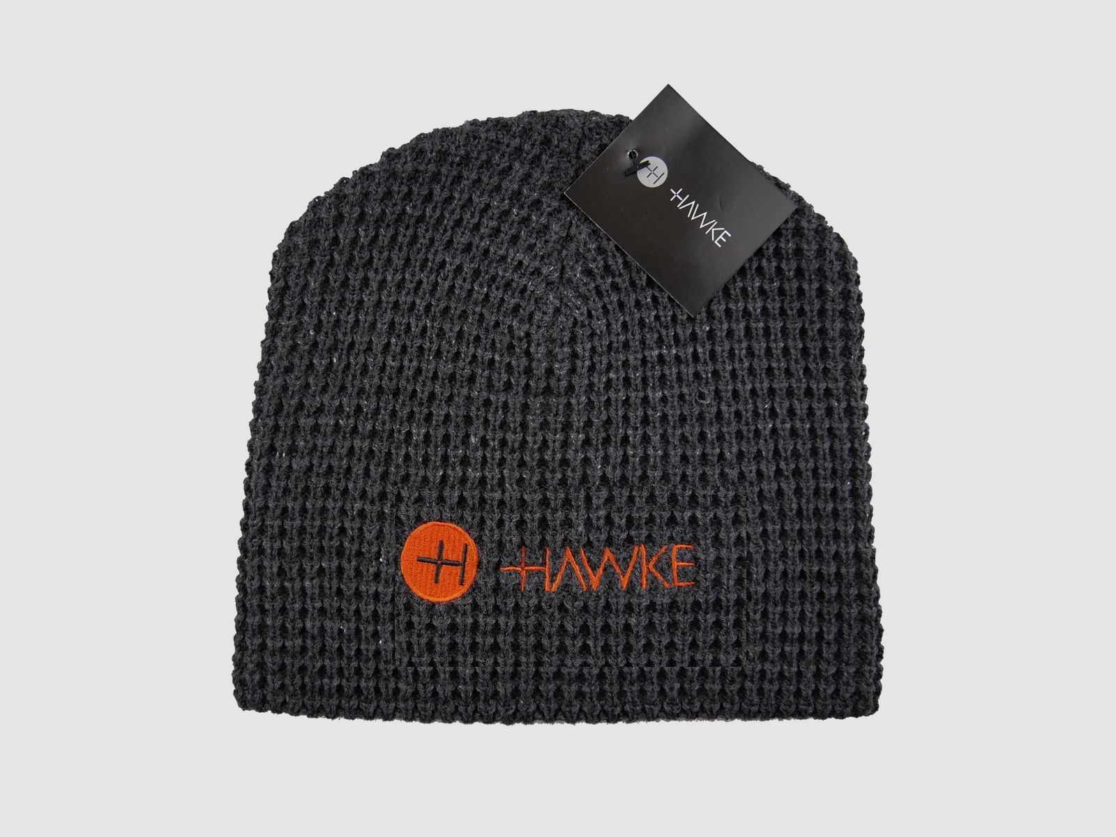 Hawke 99341 grey waffle fleece Beanie Mütze Wintermütze