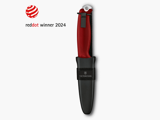 NÓŻ SURVIVALOWY VICTORINOX VENTURE CZERWONY 3.0902