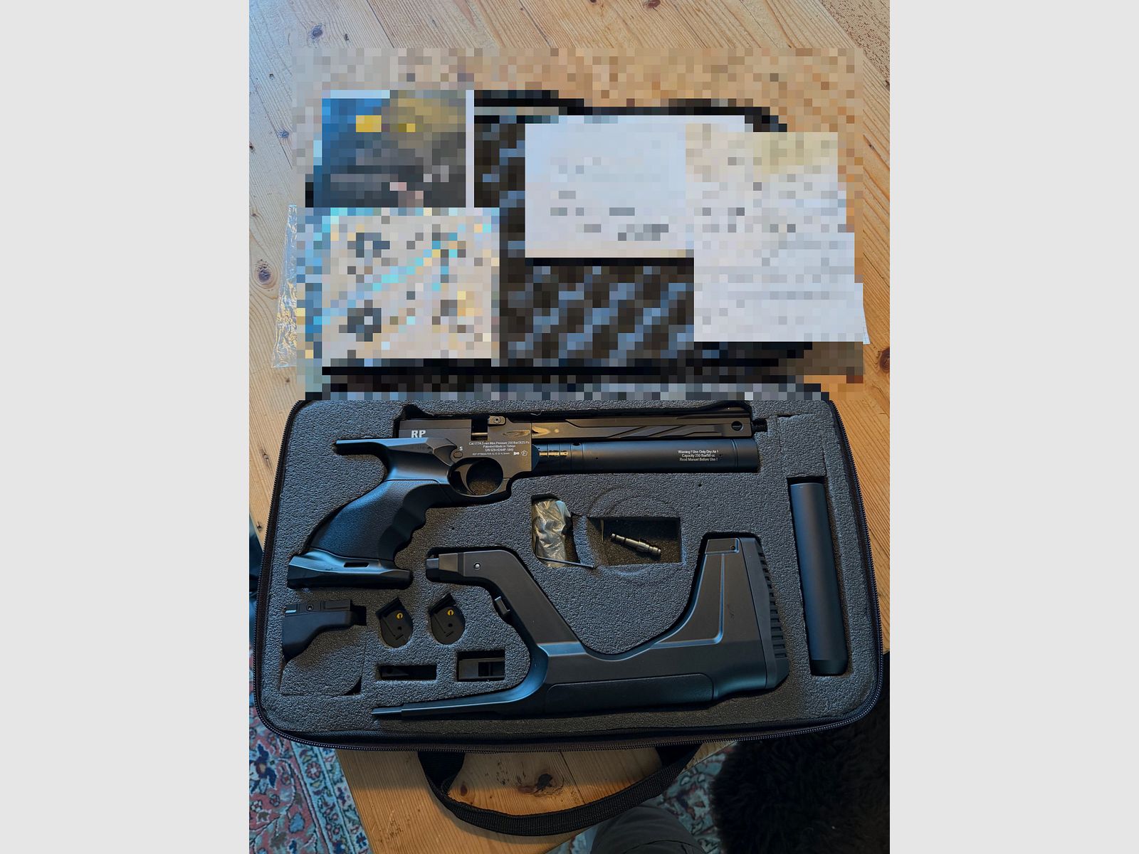Reximex RP Pressluftpistole, Kaliber 4,5 mm Diabolo (P. 18), Bild 1 von 7