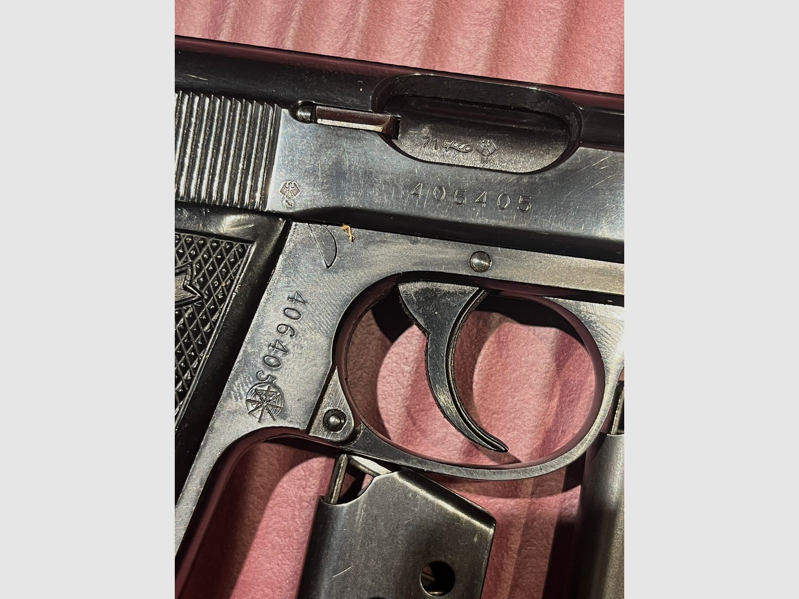 Walther PP 'Polizeipistole' 7,65mm - Set mit Munition