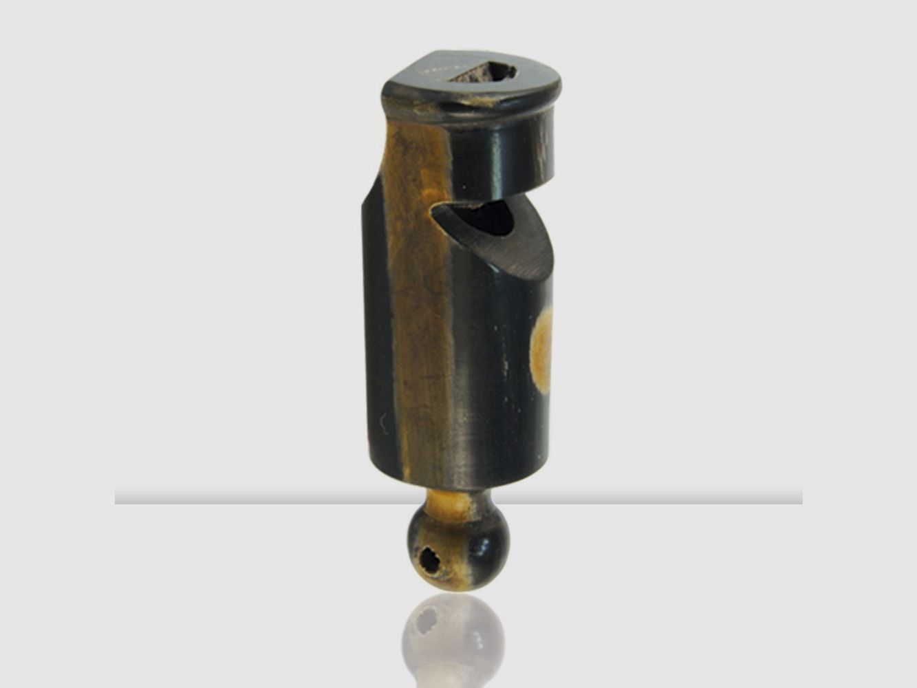 Silbato De Cuerno De Búfalo De Un Tono 5, 3 Cm., imagen 1 de 2