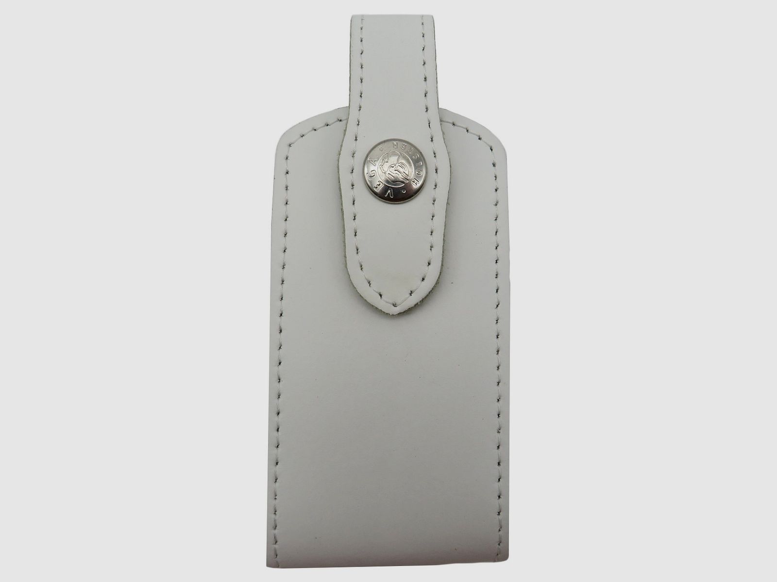 Soporte para teléfono Vega cuero 6R33 blanco, imagen 1 de 3