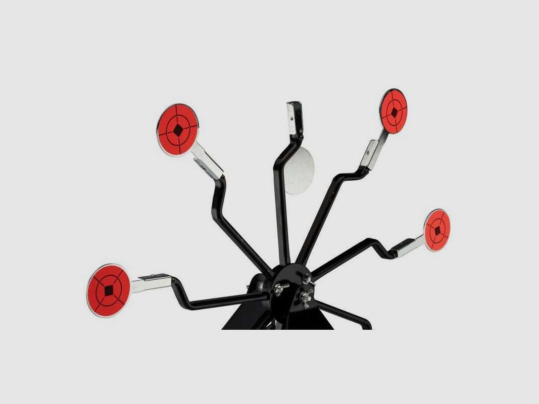 Bersagli rotanti per aria compressa - Set di 9 bersagli rotanti, immagine 2 di 4