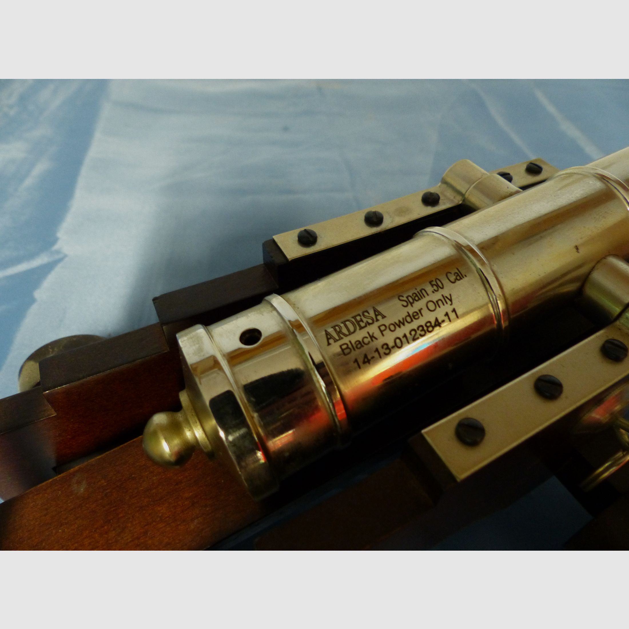 Vorderlader Kanone Ardesa Spanien Cal. .50 Schwarzpulver vintage
