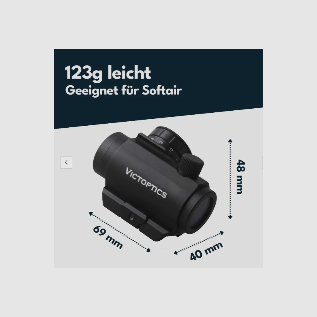Victoptics RDSL17 T4 1x28 - Leuchtpunktvisier