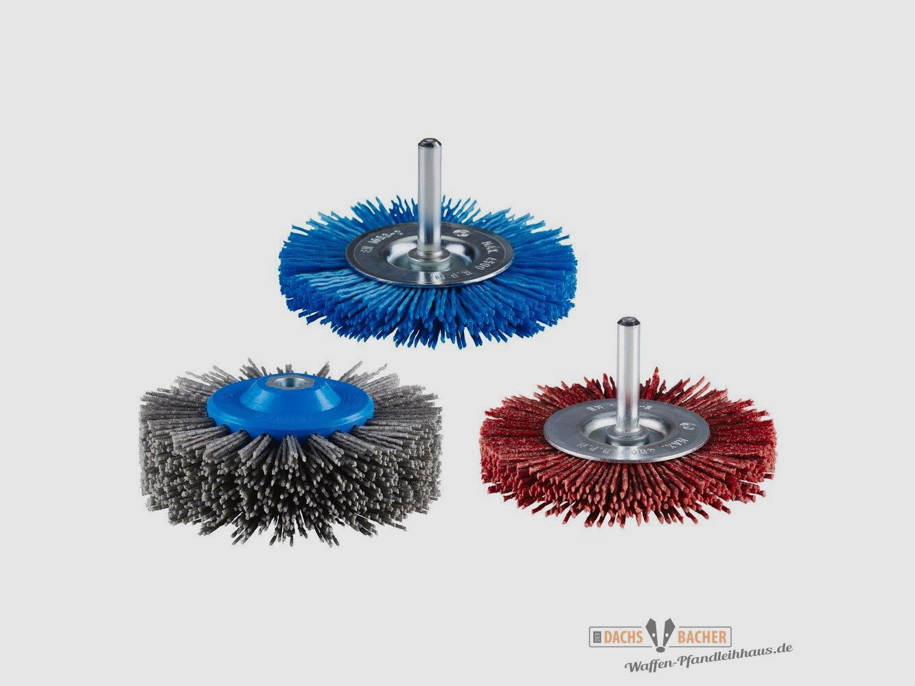 RHODIUS HRB Nylon Rundbürste fein/grob 75/100/140 mm