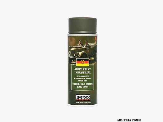 FOSCO INDUSTRIES – VERNICE SPRAY COLORE DDR GREEN RAL 6003 400ml