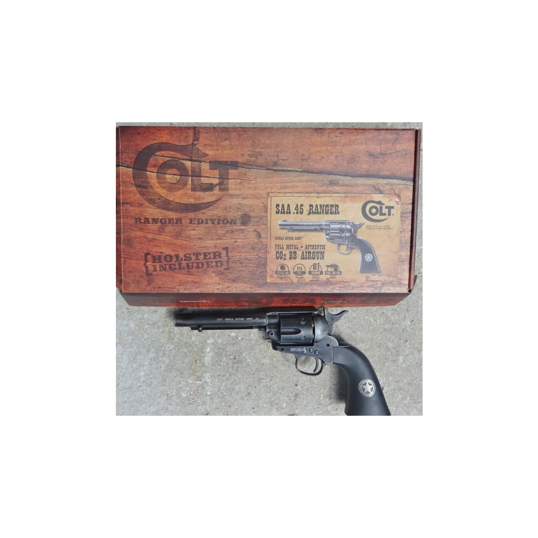 CO2-Revolver Colt SAA.45 Ranger
