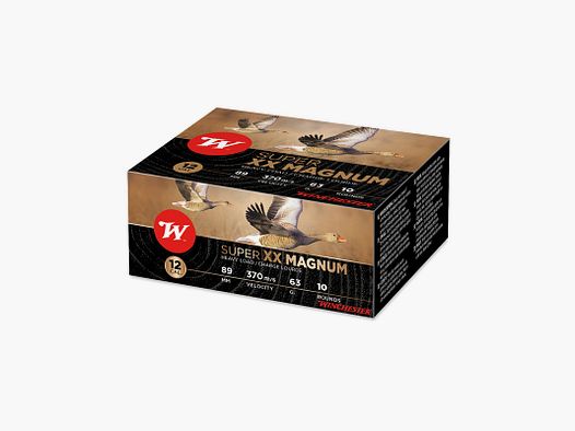 WINCHESTER 12/89 63 G 3,9 MM SUPER XX MAGNUM P0 10 STK