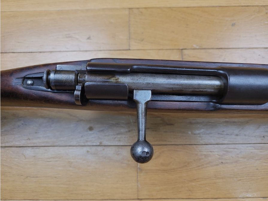 Sehr schönes Infanteriegewehr Carcano – Mod 1891 – Kal. 6,5×52 – in seiner unberührten Originalkonfiguration aus dem Ersten Weltkrieg – exzellenter Lauf – Holz und Nummer im Einklang – TBE, Bild 14 von 29