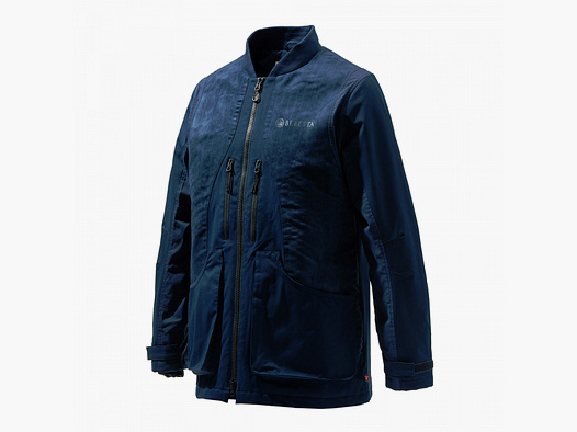 -40% BERETTA Warme Schießjacke Bisley Windshield BLAU innen-ALU wind- & wasserabweisend Größe XL