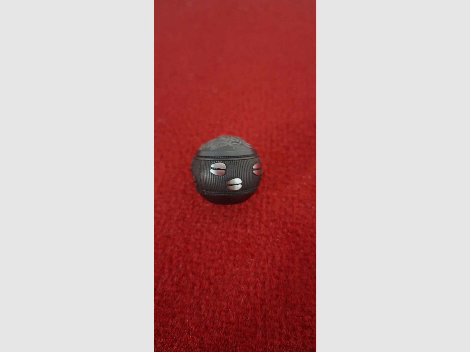 Pomello di chiusura per carabina motivo cervo, immagine 2 di 2