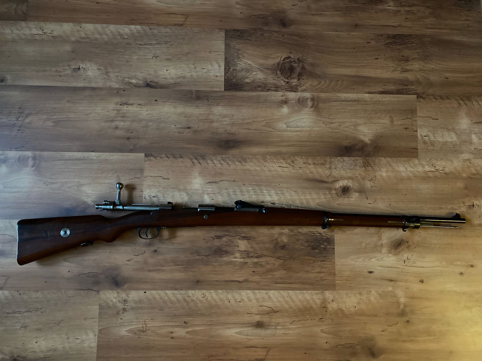 Liquidación de mi colección: rifle de cerrojo Mauser Model Peru 1909 Cal. 7,65x53 Arg, imagen 1 de 5