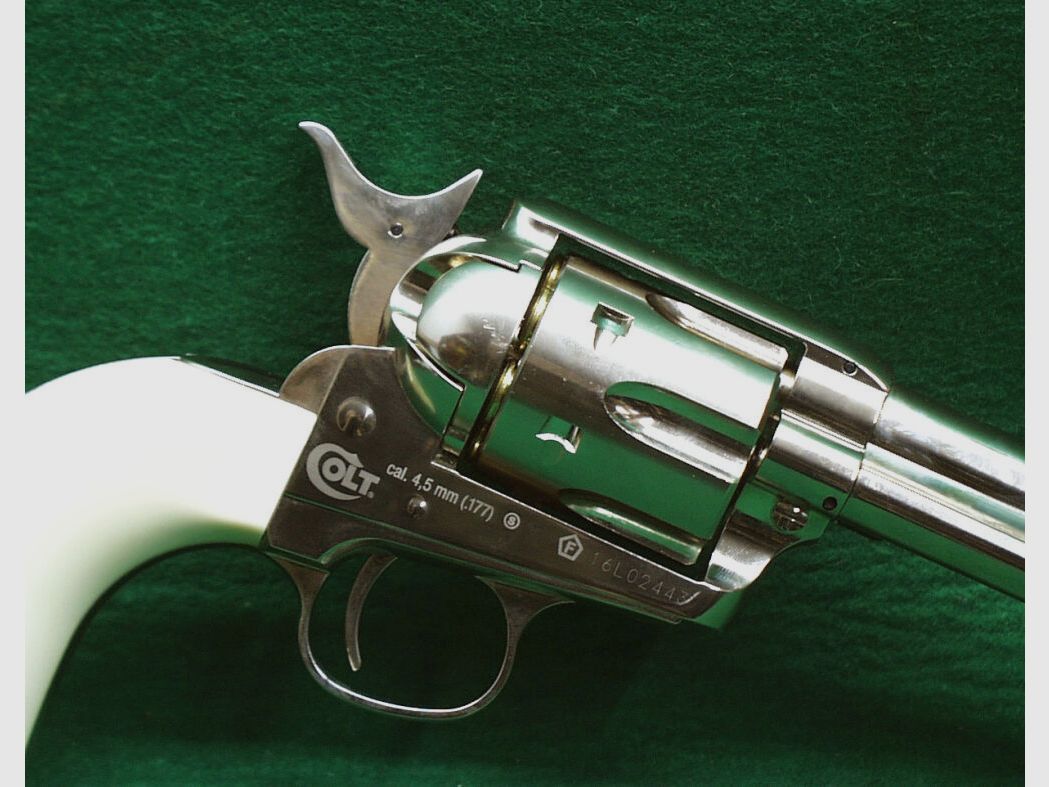 Umarex CO 2 Revolver - Colt Single Action Army .45, nickel
