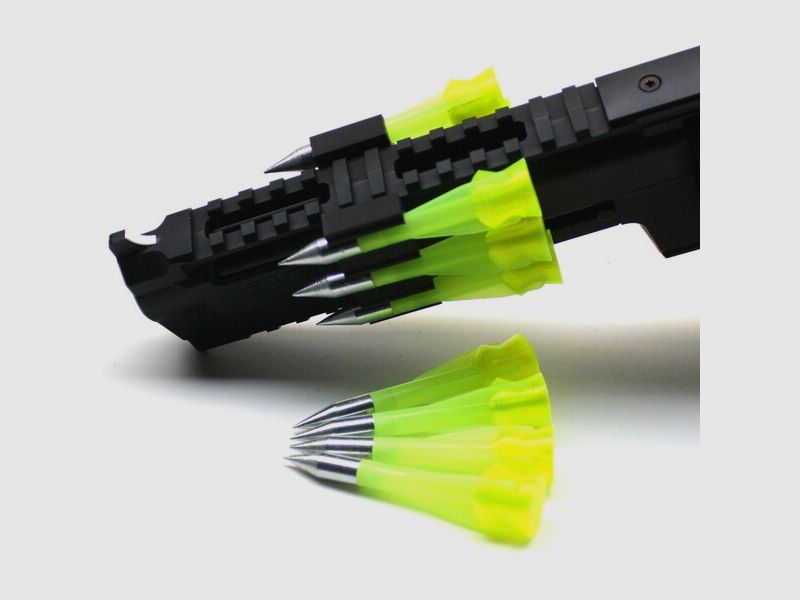 10x Arrow M2K Pfeile & 6-fach Pfeilhalter für Umarex T4E HDR 68 & TR 68
