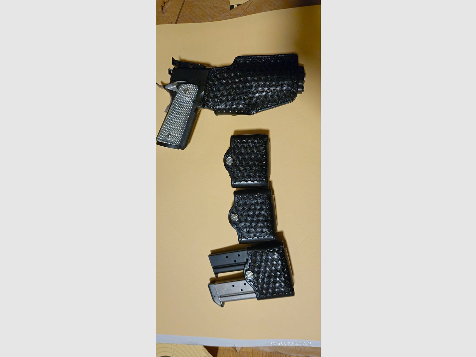 Holsterset aus Leder für 1911er 