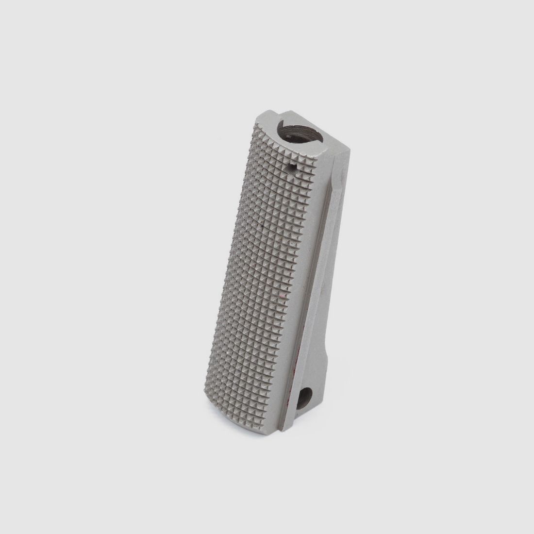 Eemann Tech Carcasa de resorte principal para 1911, a cuadros 25 lpi, plana, color: plateado, imagen 1 de 3