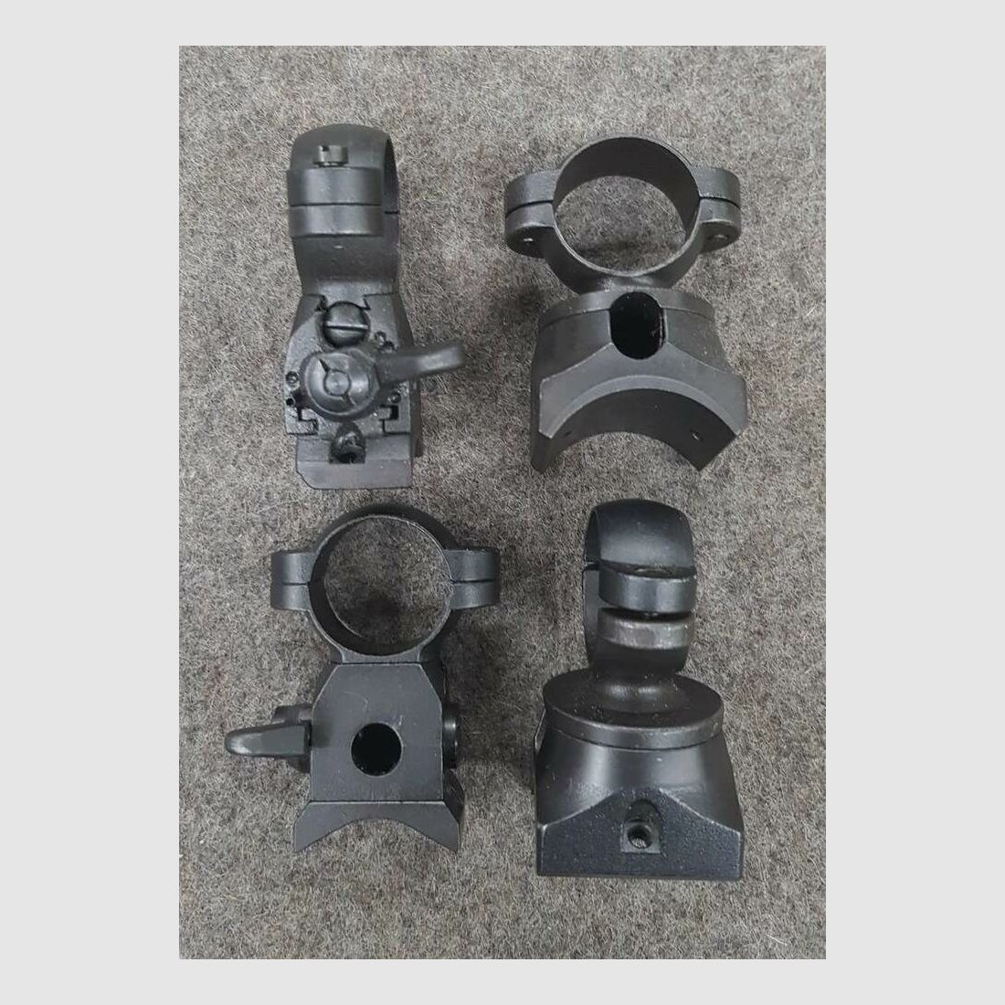 Niedermeier turret mount Zielvier/Zielsechs K98 two-part