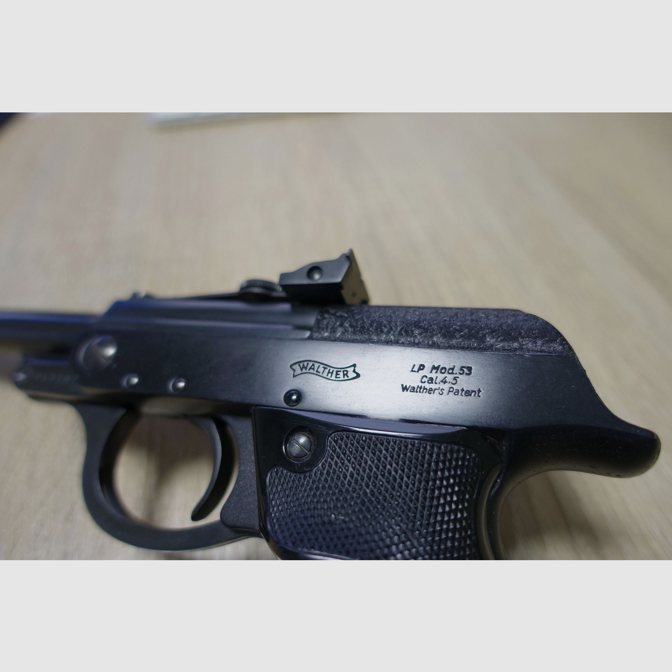 Wunderschöne 70 Jahre alte Walther LP53 / Bj. 1957 / Sammlerobjekt