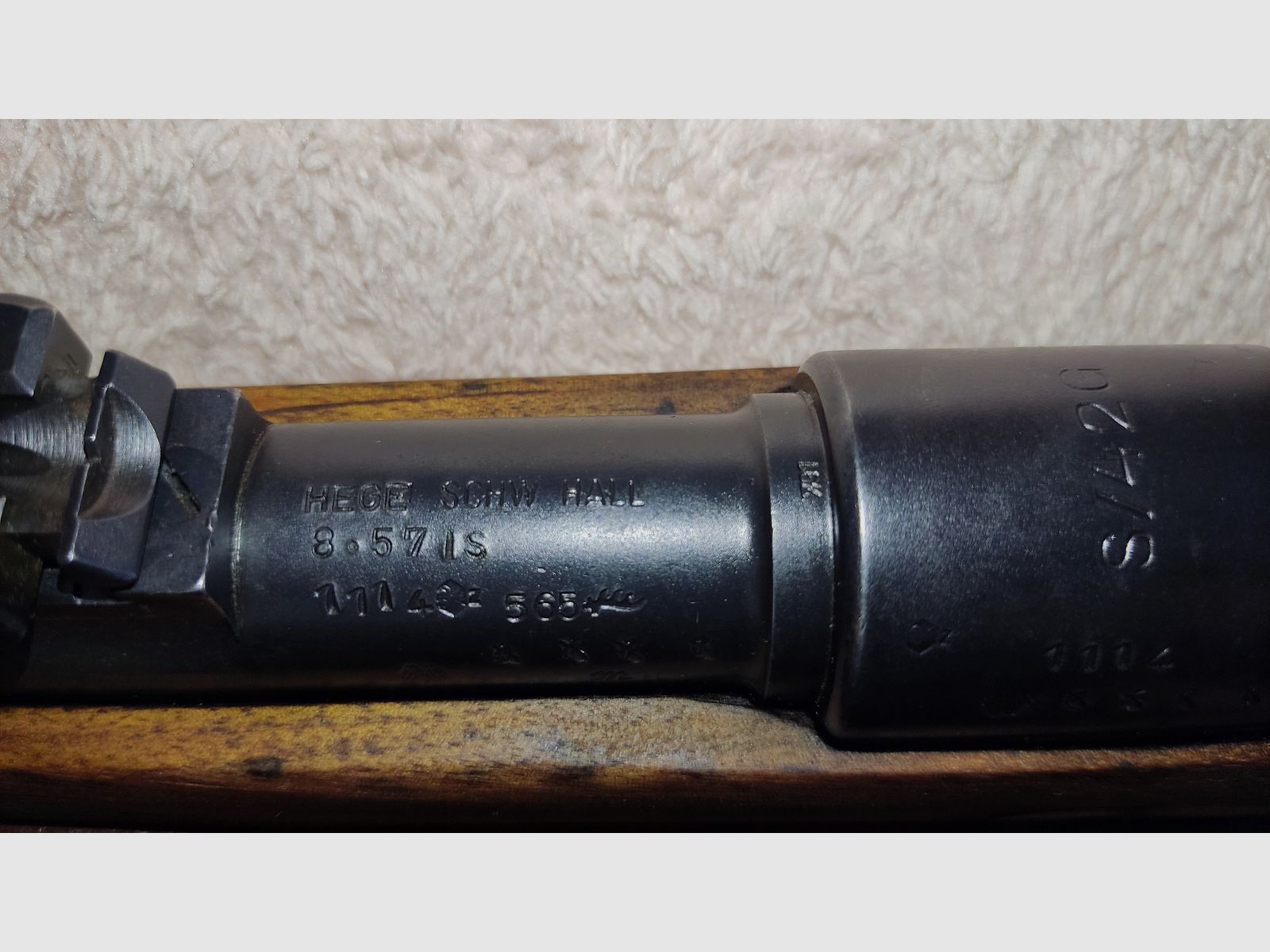 Mauser Karabiner 98k k98 Oberndorf S/42G 8x57 1935 Wehrmacht Ordonanz inkl. Bajonett Seitengewehr 98
