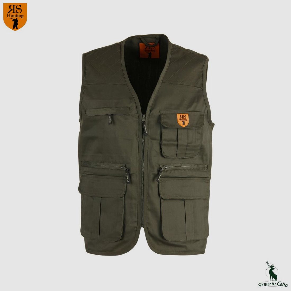 Rs Hunting Gilet Desert col. Verde, immagine 1 di 3