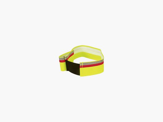 Hundesignalhalsband mit Gummiband Neongelb