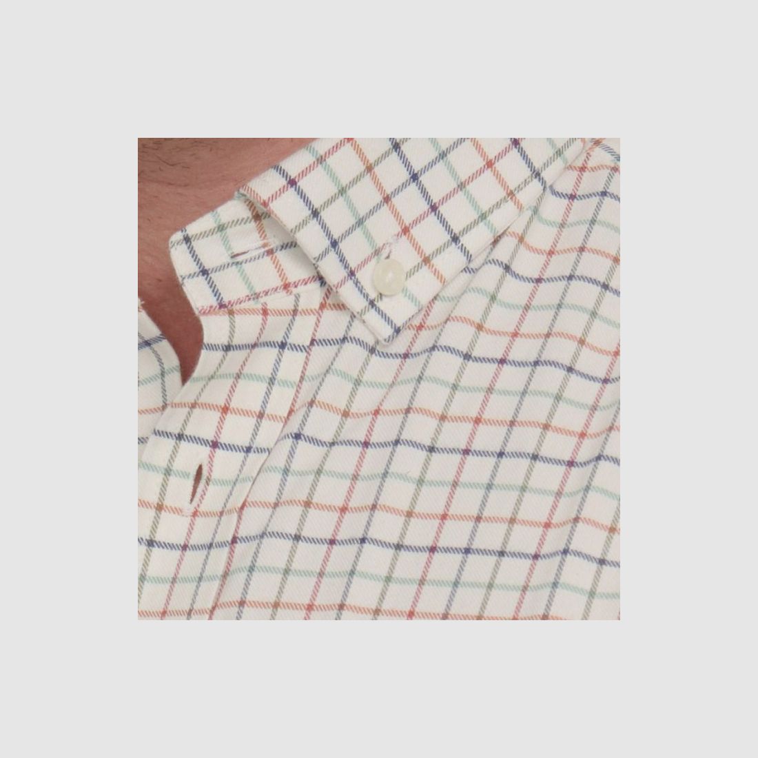 Wellington H-Hemd Steward Oxford-Karo Modern Fit | tatersall, Bild 5 von 6