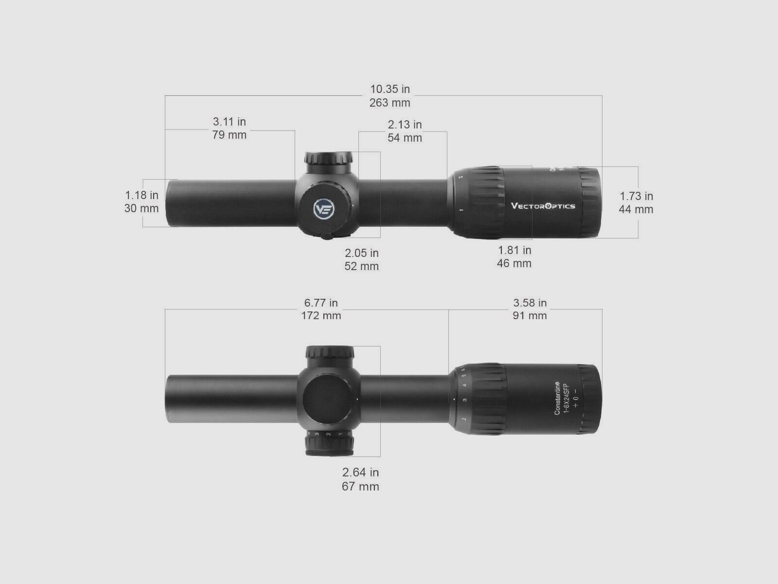Vector Optics - Luneta celownicza Constantine 1-8x24 SFP - SCOC-27, zdjęcie 11 z 11