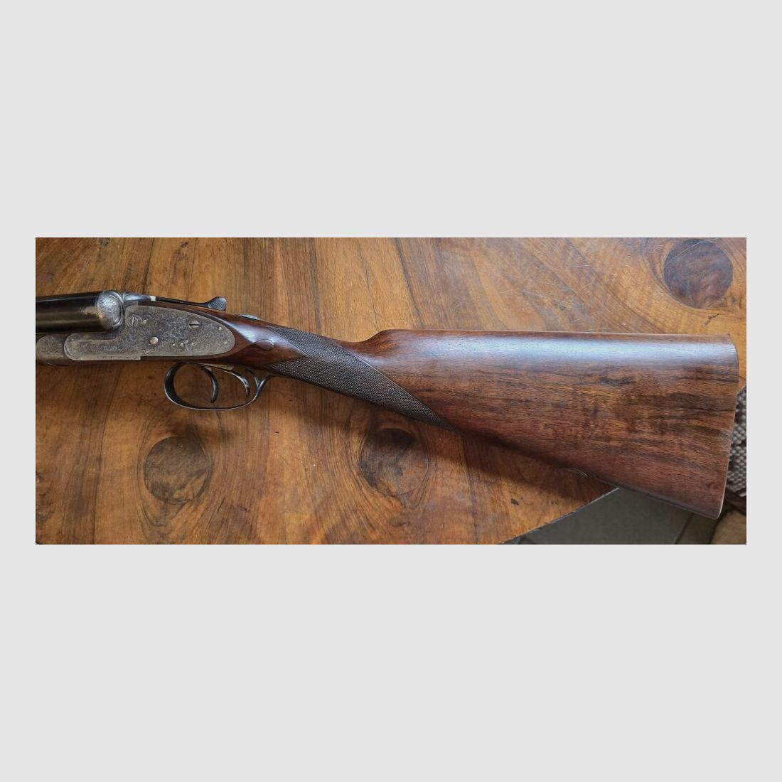 Joseph Lang & Son, LTD., Jaseph Lang Back Action Barlock Sidelock Ejector, image 3 of 10