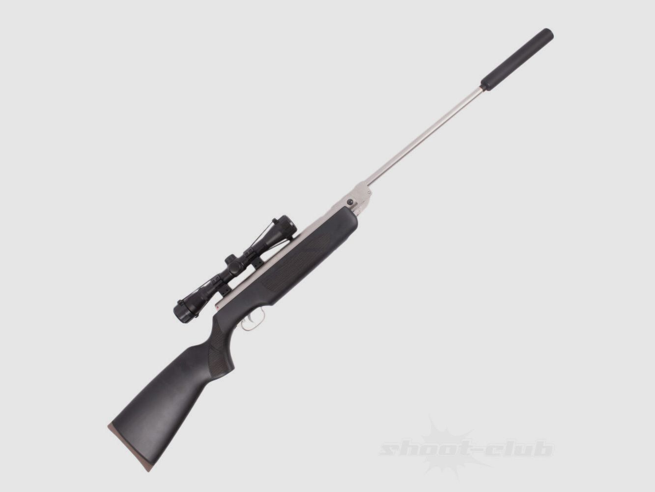 Weihrauch HW 35K F Black Silence Luftgewehr 4,5mm - Set